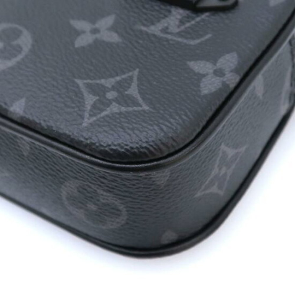 Louis Vuitton Monogram Eclipse Black Pochette Vol… - image 7